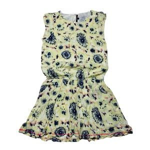 DKNY Kids Dress - Yellow and Navy Floral